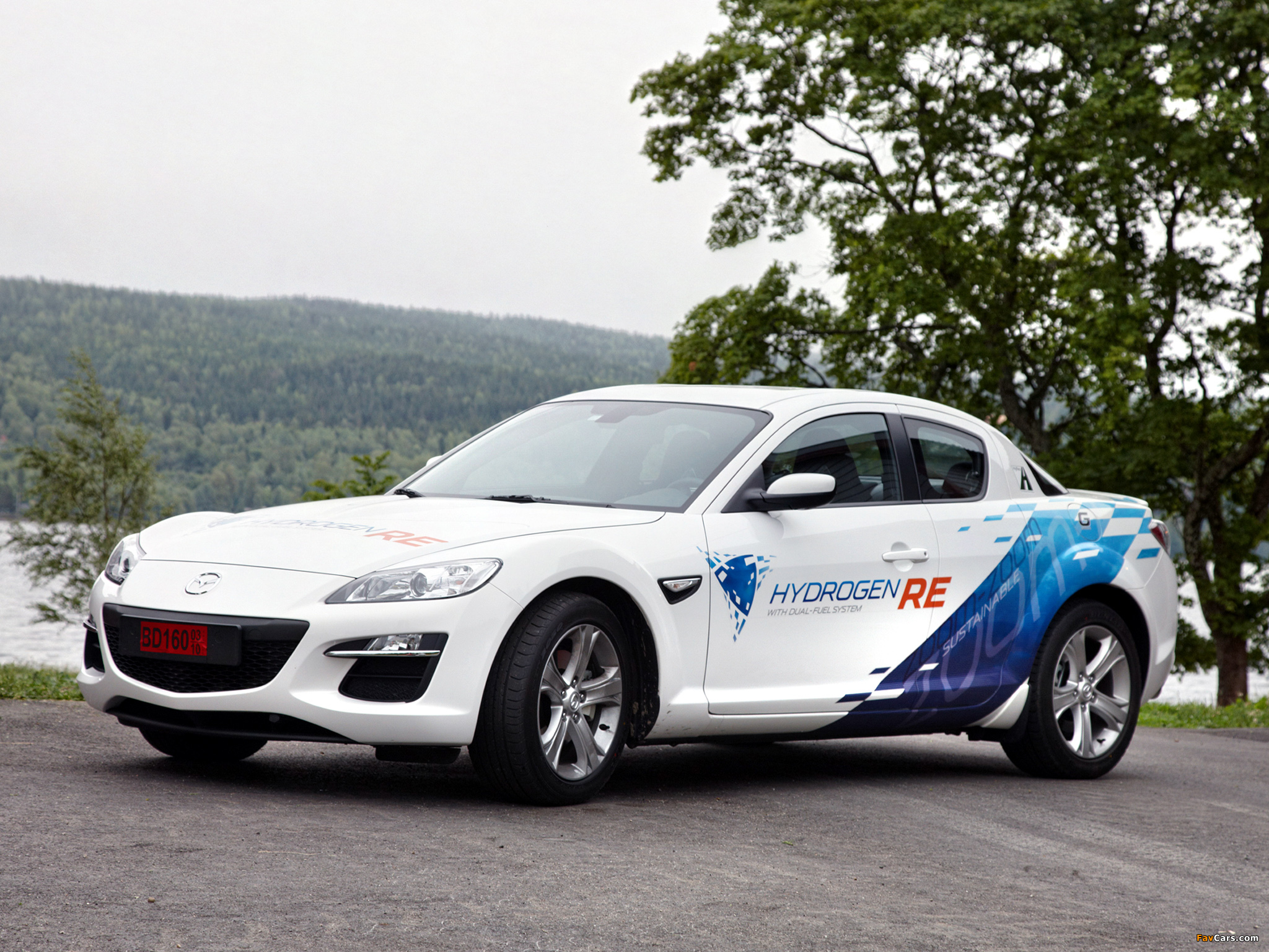 Mazda RX-8 Hydrogen RE 2009–11 wallpapers (2048 x 1536)