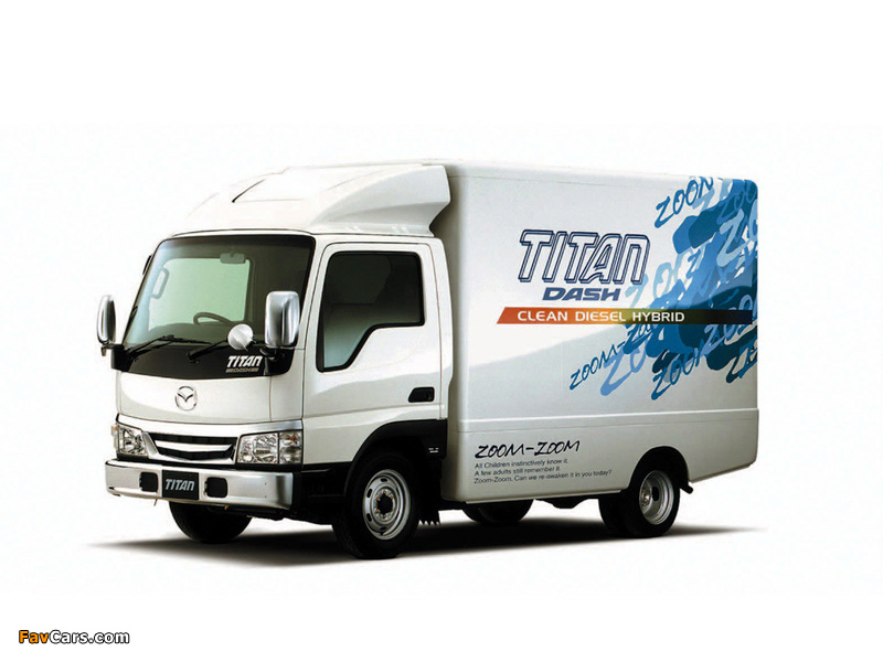 Mazda Titan Dash Clean Diesel Hybrid Concept (IV) 2002 wallpapers (800 x 600)