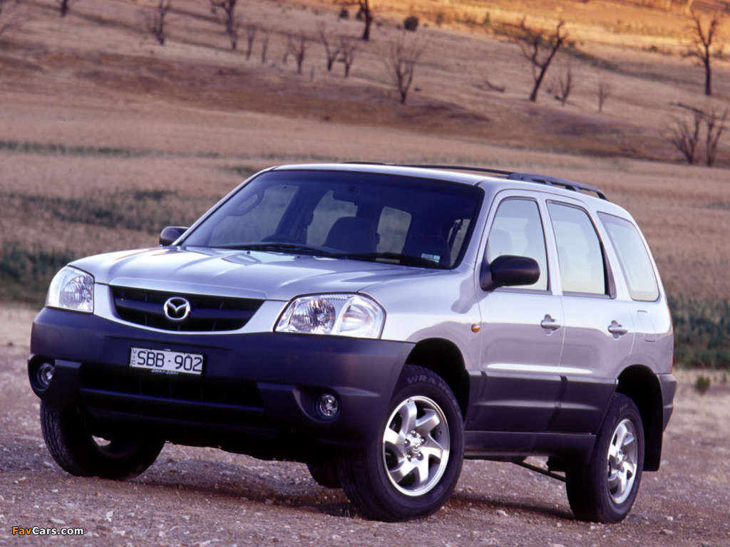 Images of Mazda Tribute AU-spec (J14) 2001–2004 (1024 x 768)