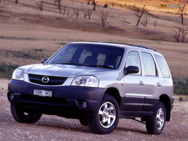 Images of Mazda Tribute AU-spec (J14) 2001–2004 (800 x 600)