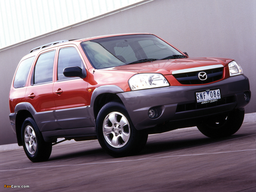 Images of Mazda Tribute AU-spec (J14) 2001–2004 (1024 x 768)