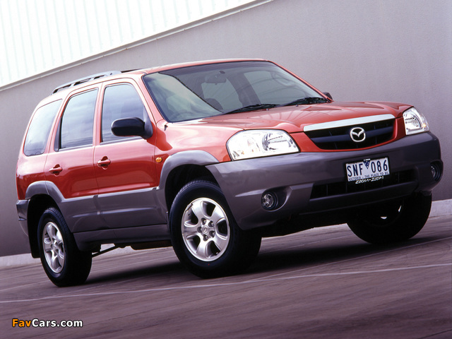 Images of Mazda Tribute AU-spec (J14) 2001–2004 (640 x 480)