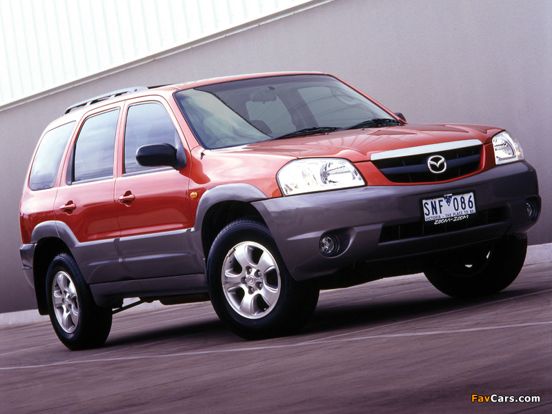Images of Mazda Tribute AU-spec (J14) 2001–2004 (800 x 600)