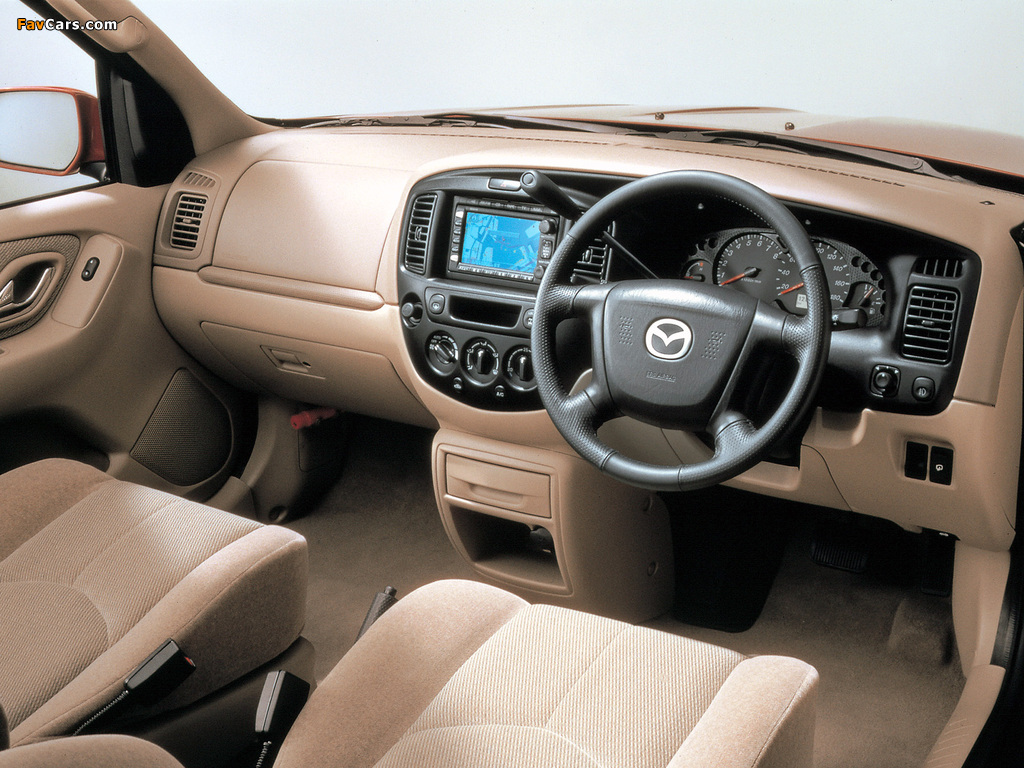 Mazda Tribute GL-X 2000–04 images (1024 x 768)