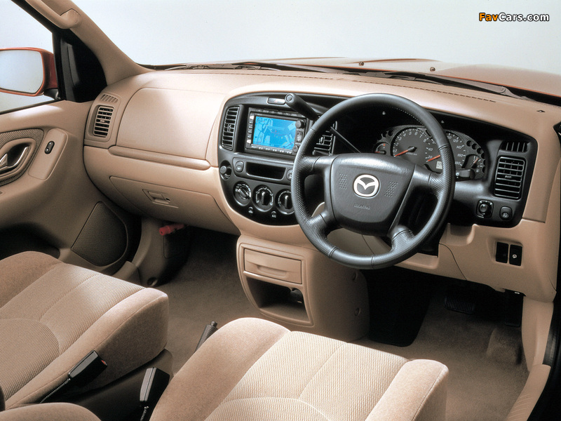 Mazda Tribute GL-X 2000–04 images (800 x 600)