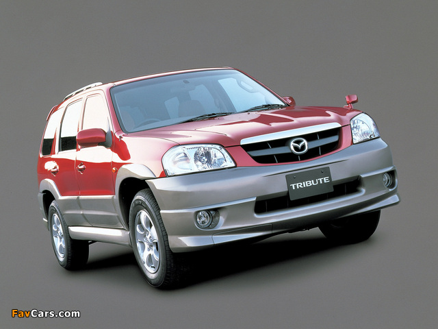 Mazda Tribute GL-X 2000–04 photos (640 x 480)