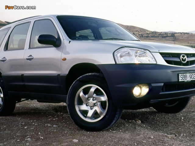 Mazda Tribute AU-spec (J14) 2001–2004 photos (640 x 480)