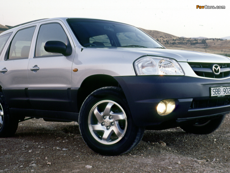 Mazda Tribute AU-spec (J14) 2001–2004 photos (800 x 600)