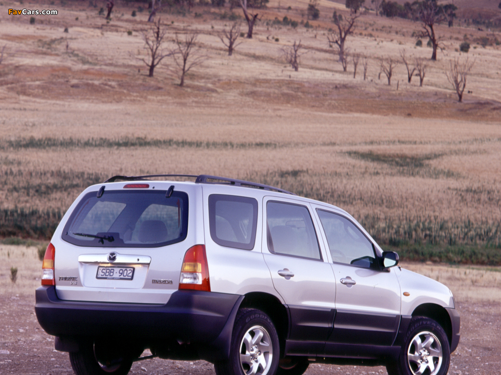 Mazda Tribute AU-spec (J14) 2001–2004 photos (1024 x 768)