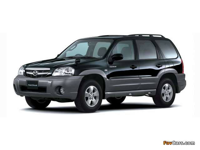 Mazda Tribute Field Break 2003–04 wallpapers (640 x 480)