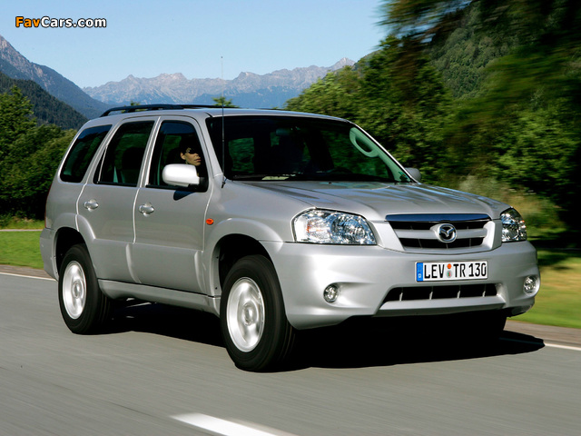 Mazda Tribute 2004–07 pictures (640 x 480)