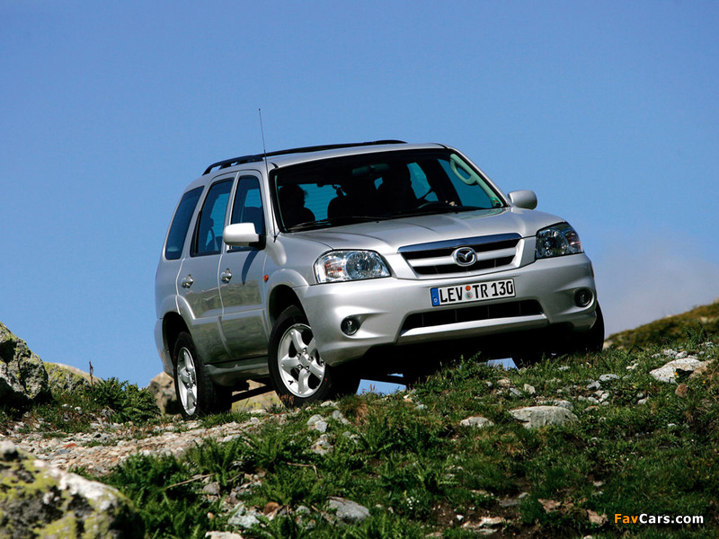 Mazda Tribute 2004–07 wallpapers (800 x 600)