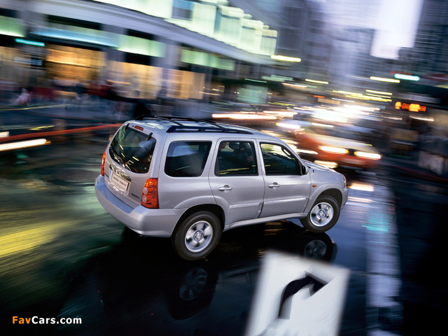 Mazda Tribute 2004–07 wallpapers (640 x 480)