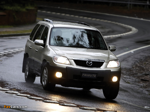 Mazda Tribute AU-spec 2006–08 wallpapers (640 x 480)