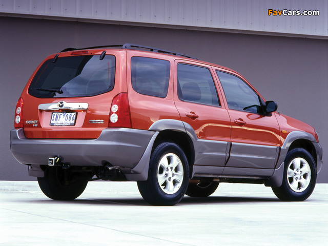 Photos of Mazda Tribute AU-spec (J14) 2001–2004 (640 x 480)