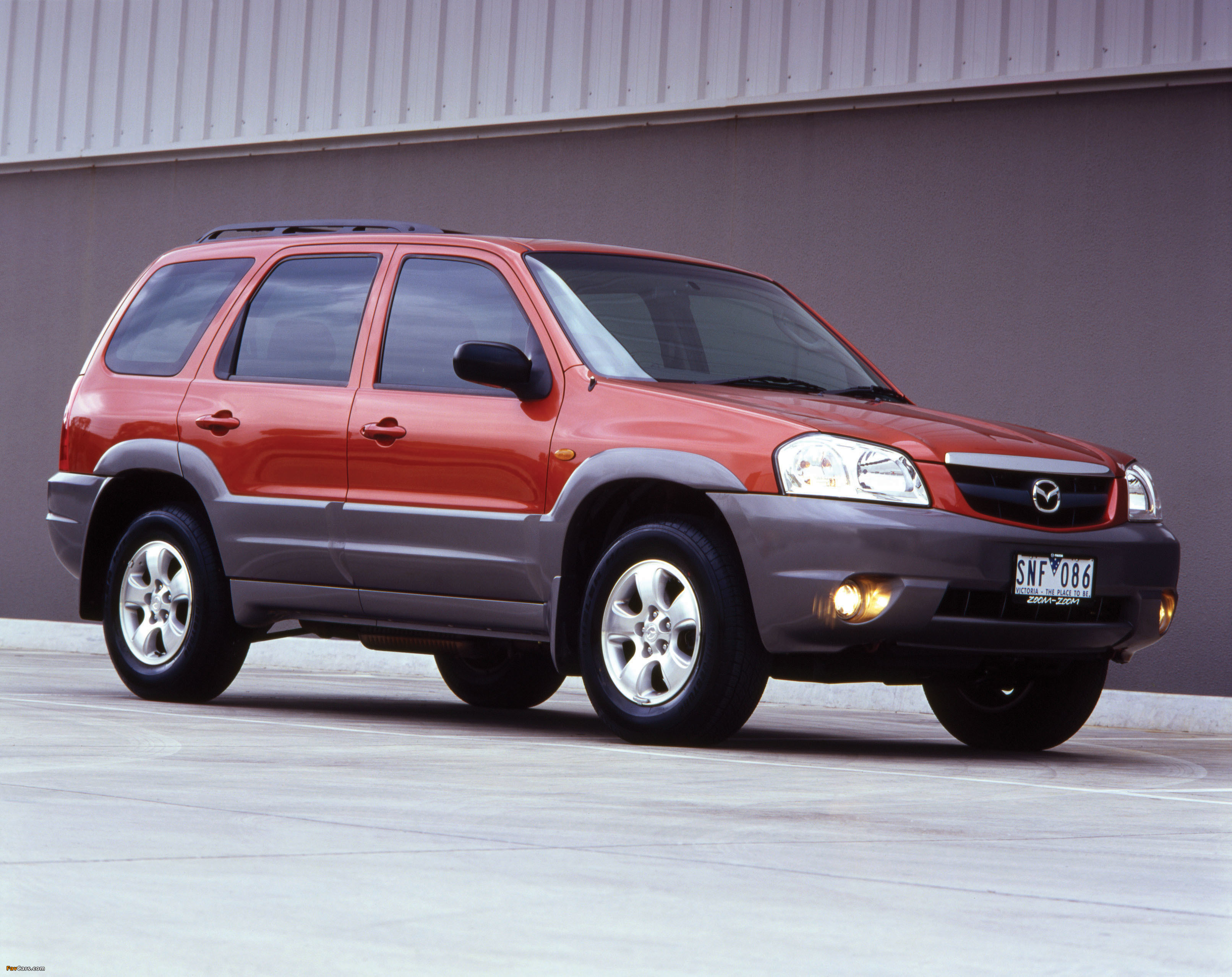 Pictures of Mazda Tribute AU-spec (J14) 2001–2004 (3224 x 2558)