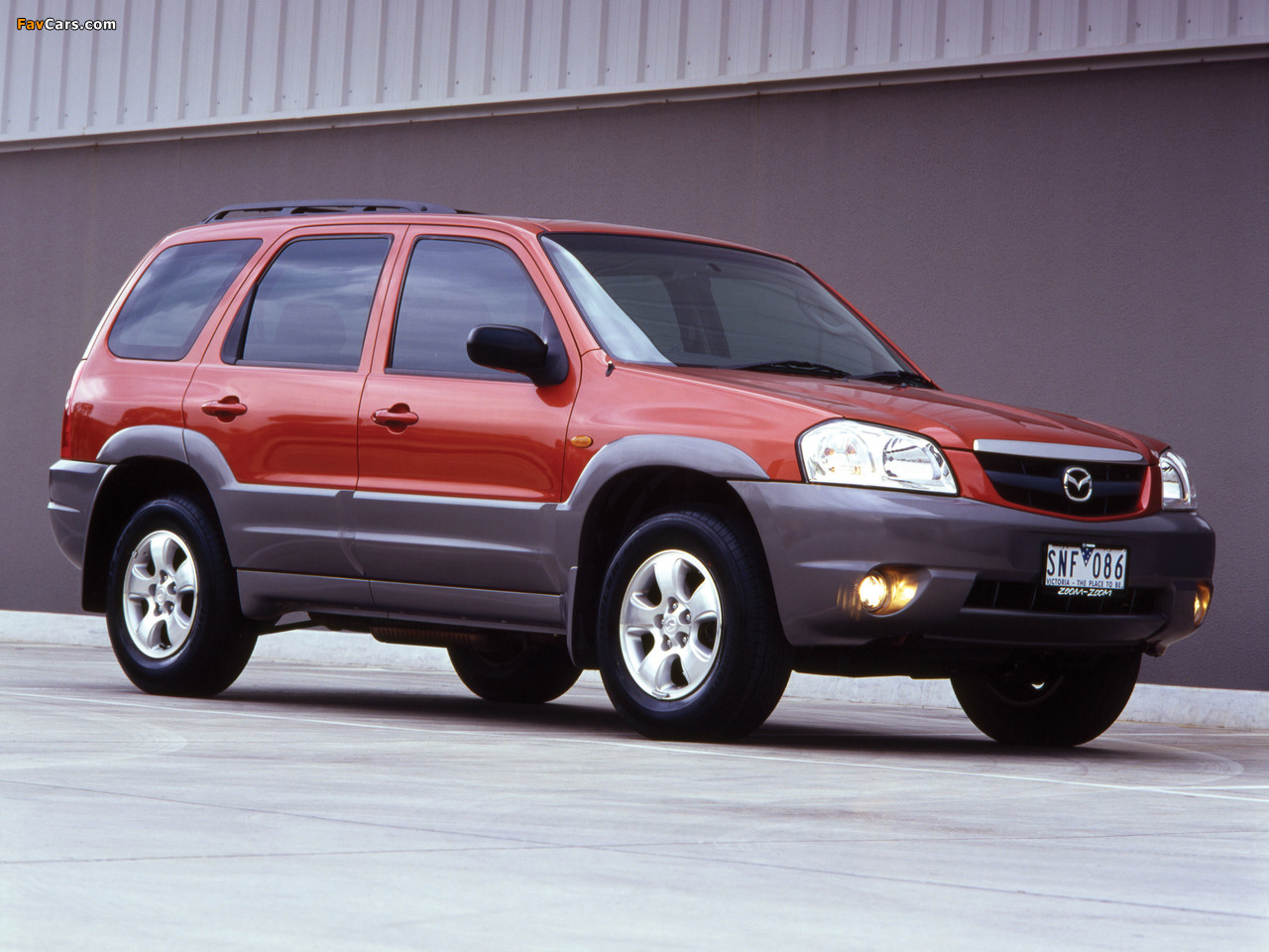 Pictures of Mazda Tribute AU-spec (J14) 2001–2004 (1280 x 960)