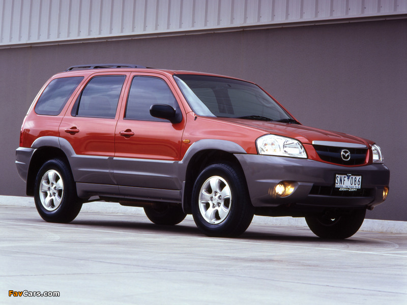Pictures of Mazda Tribute AU-spec (J14) 2001–2004 (800 x 600)