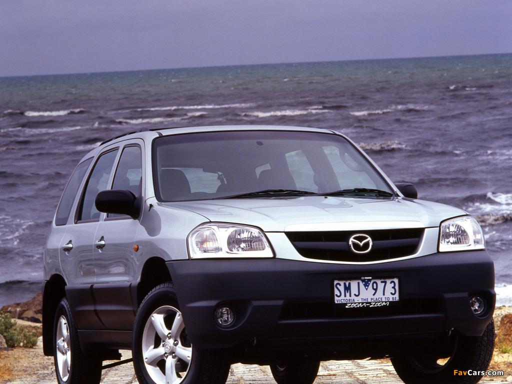 Pictures of Mazda Tribute AU-spec (J14) 2001–2004 (1024 x 768)