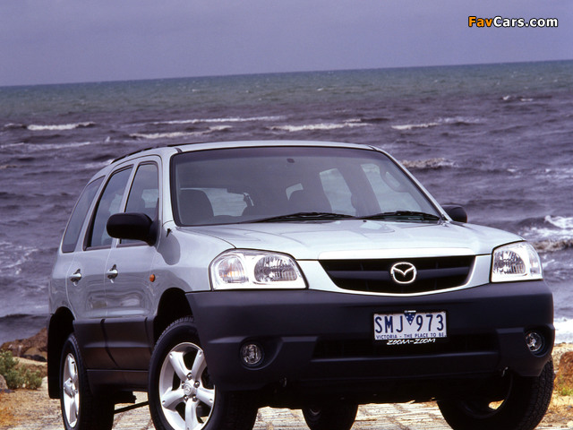 Pictures of Mazda Tribute AU-spec (J14) 2001–2004 (640 x 480)