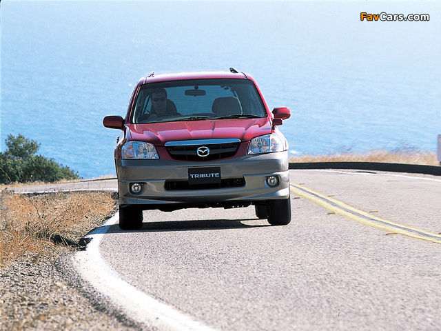 Mazda Tribute GL-X 2000–04 wallpapers (640 x 480)