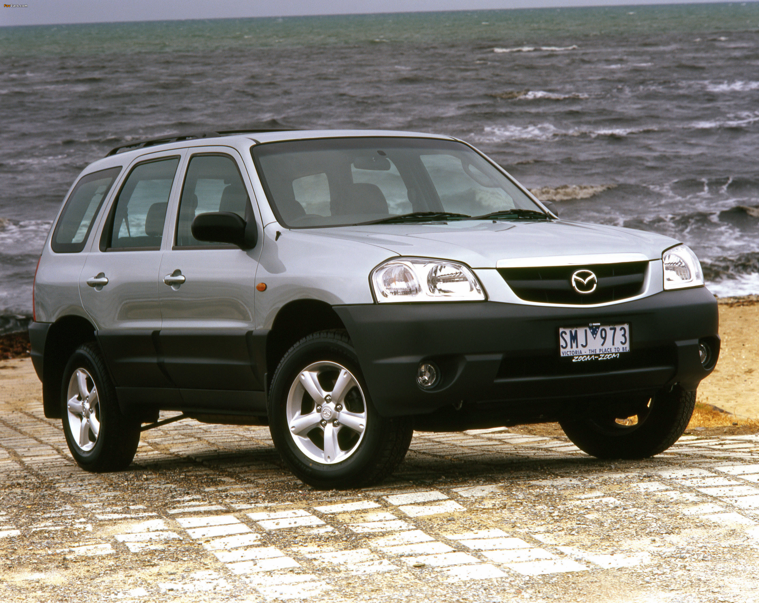 Mazda Tribute AU-spec (J14) 2001–2004 wallpapers (3228 x 2565)