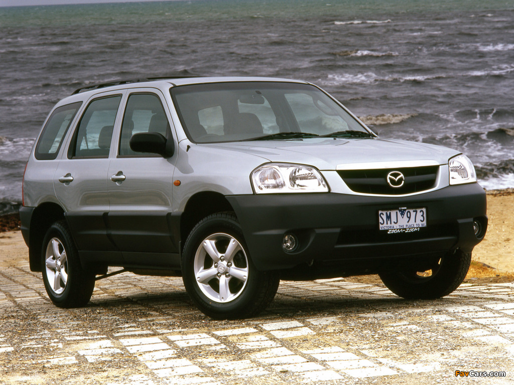 Mazda Tribute AU-spec (J14) 2001–2004 wallpapers (1024 x 768)