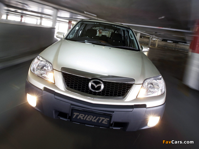 Mazda Tribute AU-spec 2006–08 wallpapers (640 x 480)