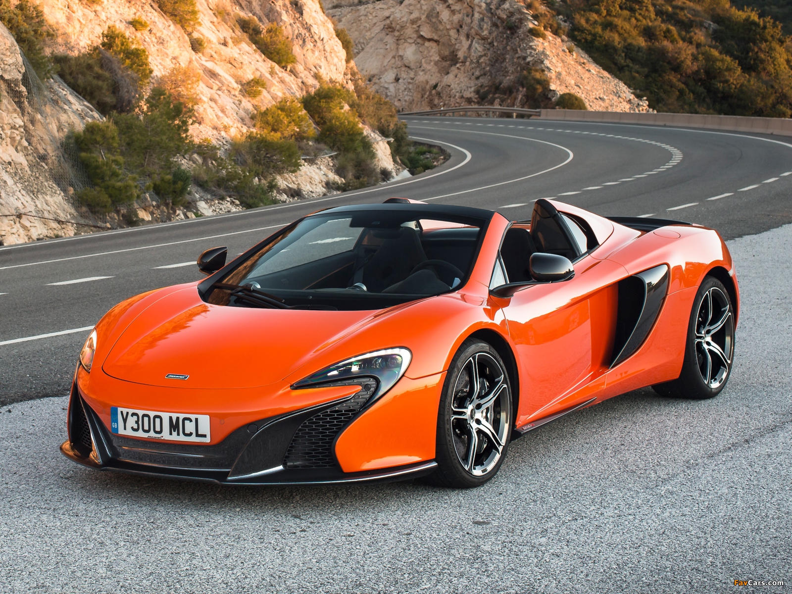 McLaren 650S Spyder 2014 wallpapers (1600 x 1200)