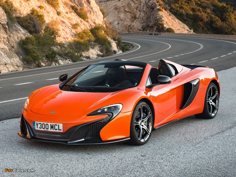 McLaren 650S Spyder 2014 wallpapers (800 x 600)