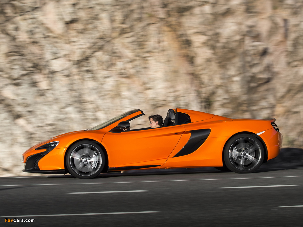 McLaren 650S Spyder 2014 wallpapers (1024 x 768)