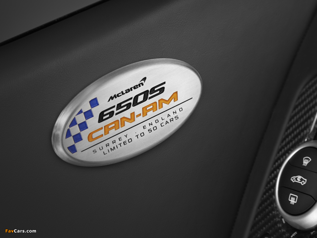 McLaren 650S Spyder "Can-Am" 2015 images (1024 x 768)