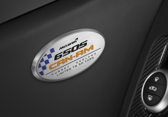 McLaren 650S Spyder "Can-Am" 2015 images