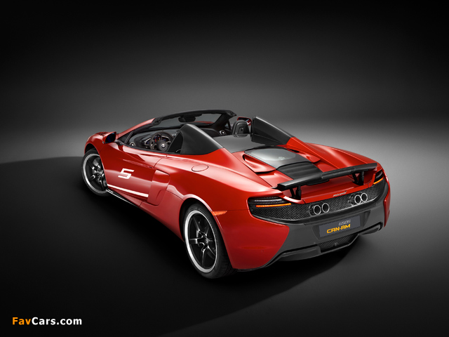 McLaren 650S Spyder "Can-Am" 2015 photos (640 x 480)