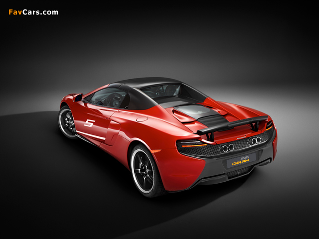 McLaren 650S Spyder "Can-Am" 2015 wallpapers (640 x 480)