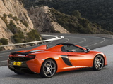 Photos of McLaren 650S Spyder 2014