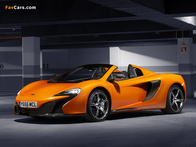 Photos of McLaren 650S Spyder 2014 (640 x 480)