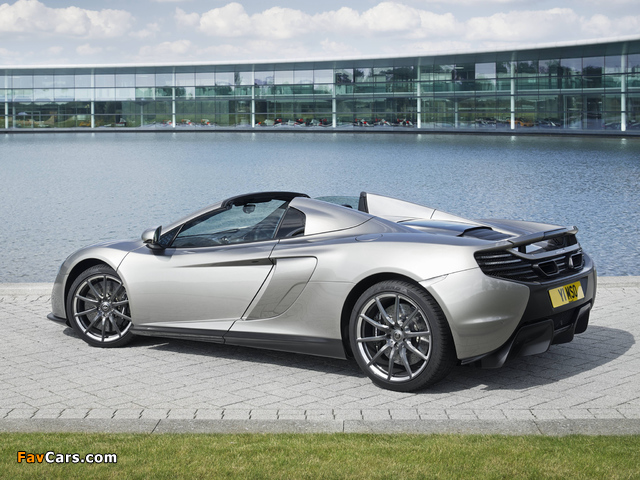 Pictures of McLaren MSO 650S Spyder UK-spec 2014 (640 x 480)