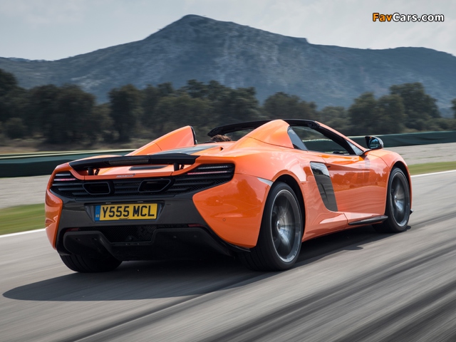 McLaren 650S Spyder 2014 wallpapers (640 x 480)