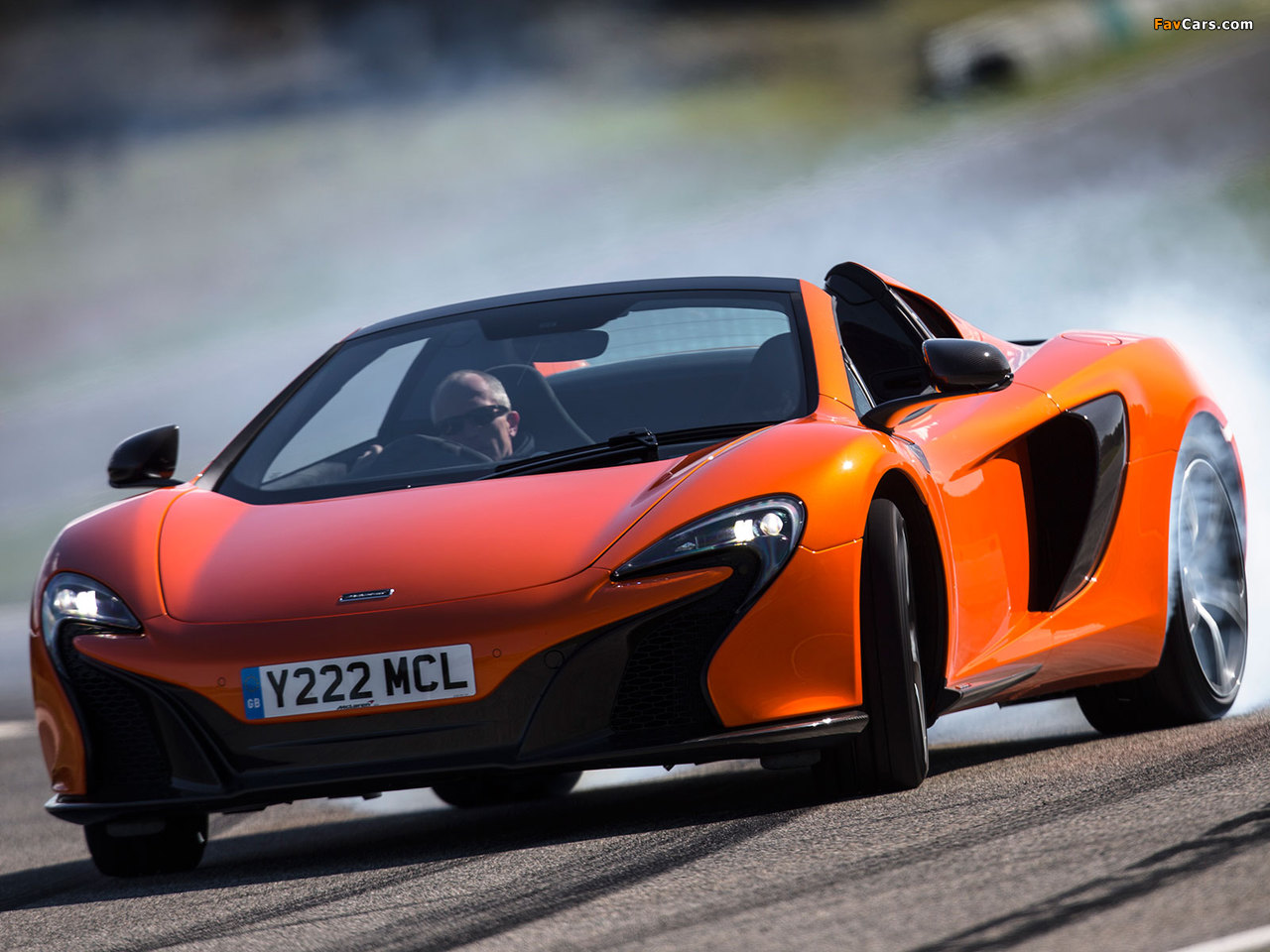 McLaren 650S Spyder UK-spec 2014 wallpapers (1280 x 960)