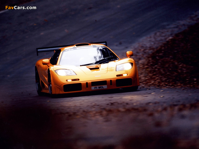 McLaren F1 LM XP1 1995 images (640 x 480)