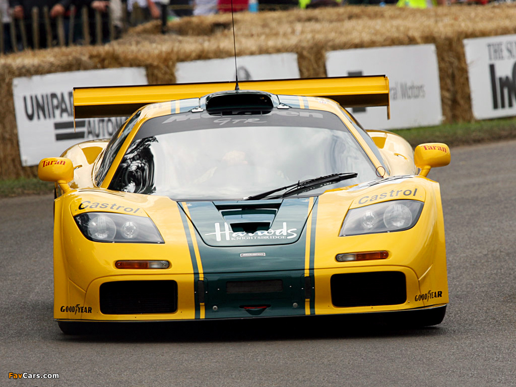 McLaren F1 GTR 1995–97 wallpapers (1024 x 768)