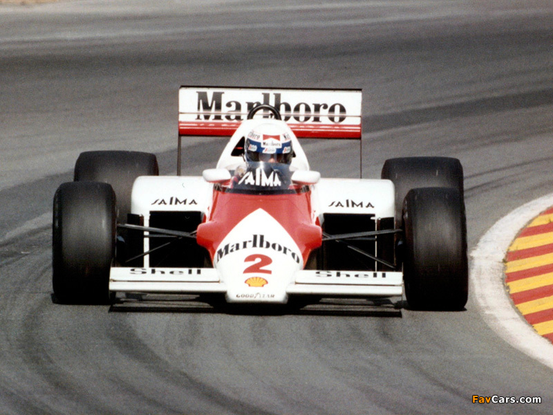 Images of McLaren MP4-2B 1985 (800 x 600)