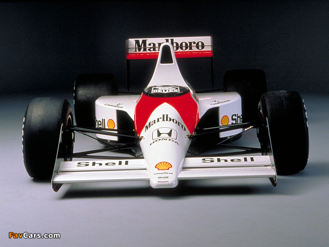 McLaren Honda MP4-5B 1990 images (640 x 480)