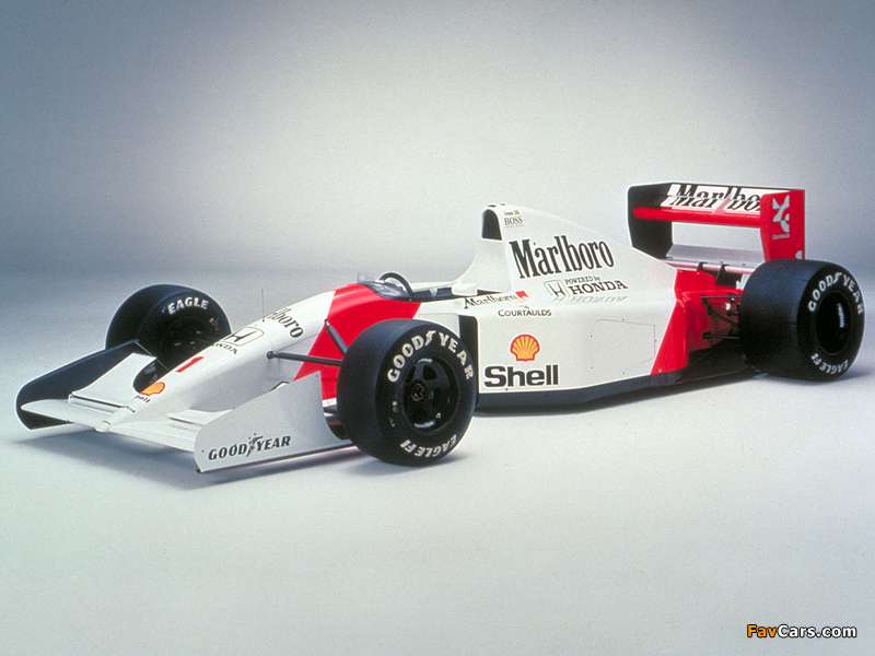 McLaren Honda MP4-7 1992 wallpapers (800 x 600)