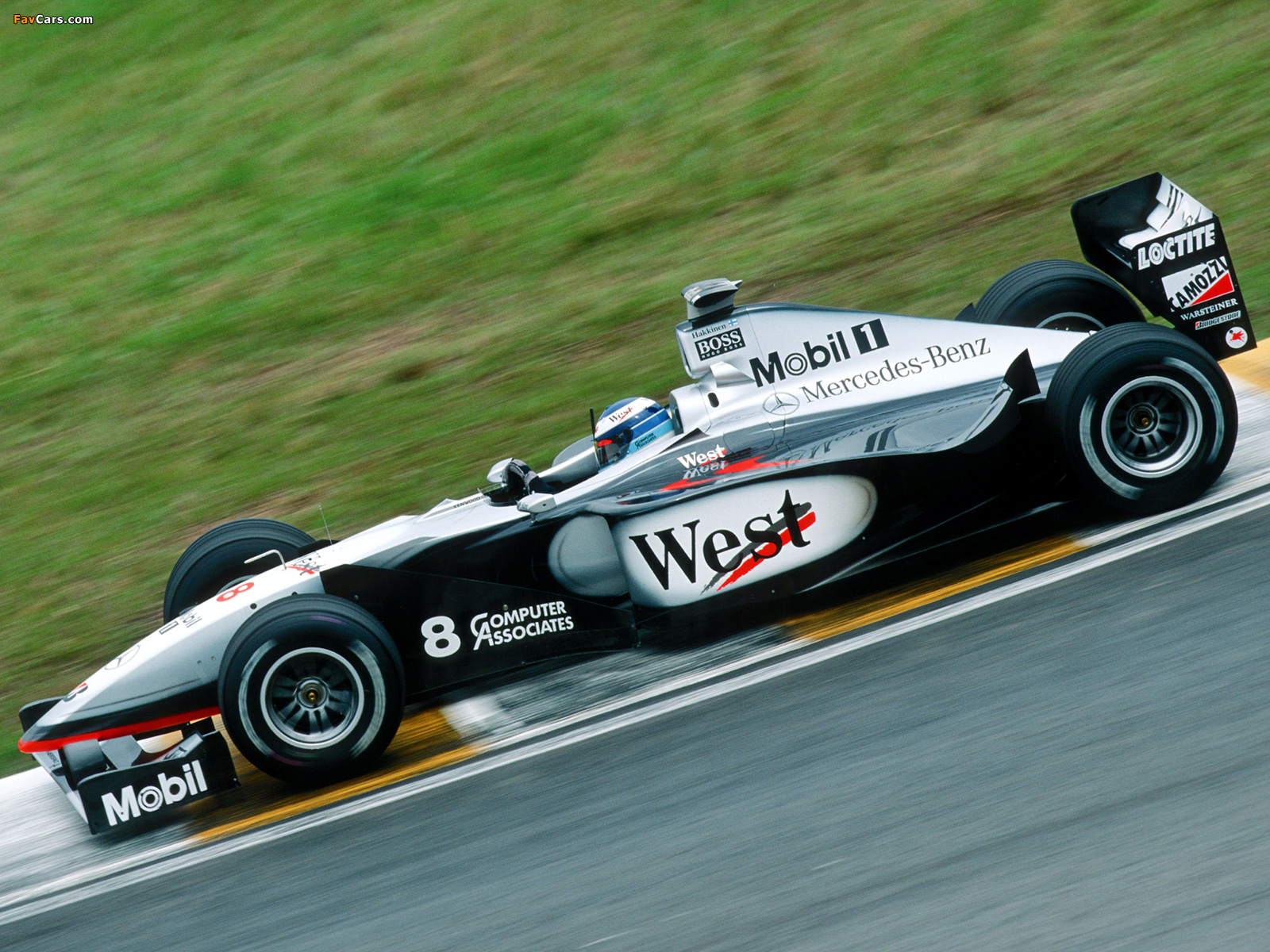 McLaren Mercedes-Benz MP4-13 1998 wallpapers (1600 x 1200)