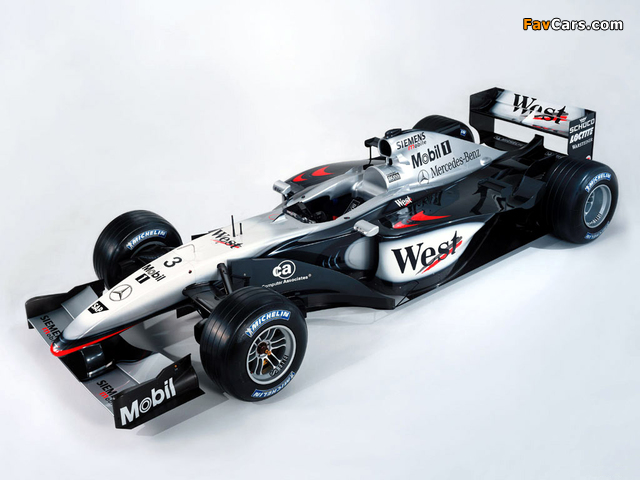 McLaren Mercedes-Benz MP4-17 2002 wallpapers (640 x 480)