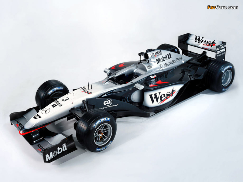 McLaren Mercedes-Benz MP4-17 2002 wallpapers (800 x 600)