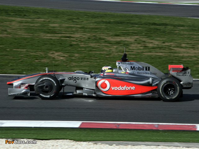 McLaren Mercedes-Benz MP4-24 2009 pictures (640 x 480)