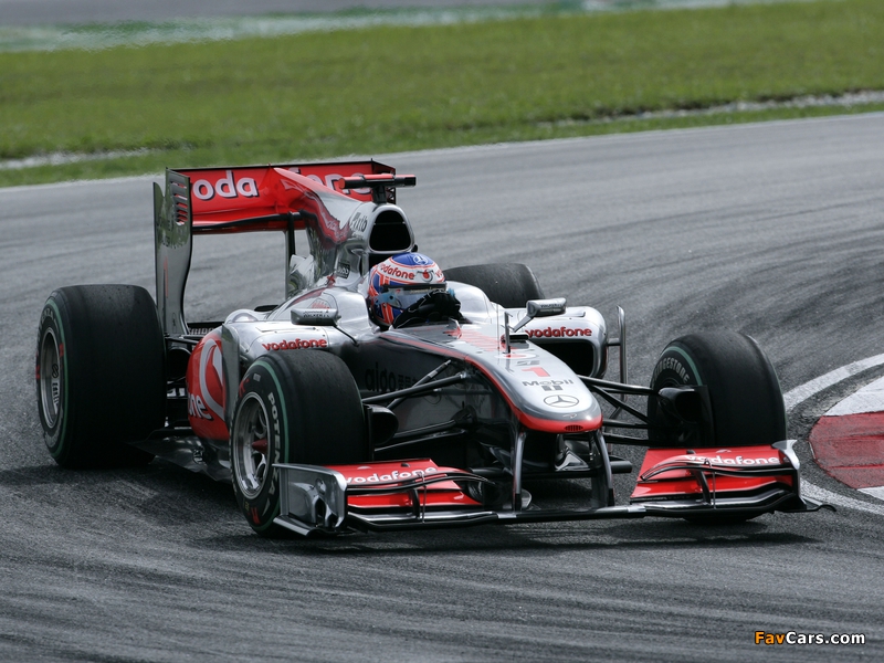 McLaren Mercedes-Benz MP4-25 2010 wallpapers (800 x 600)